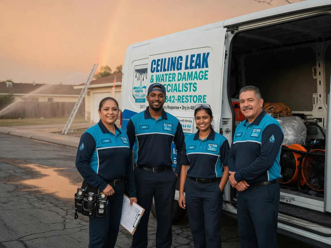 Ceiling Leak Cleanup company in Michie, TN