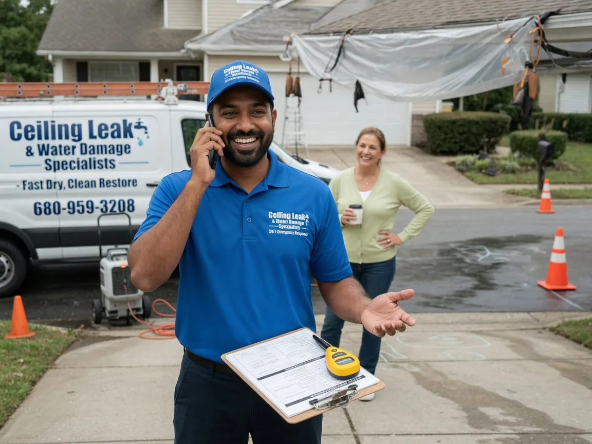Ceiling Leak Cleanup Michie, TN FAQs
